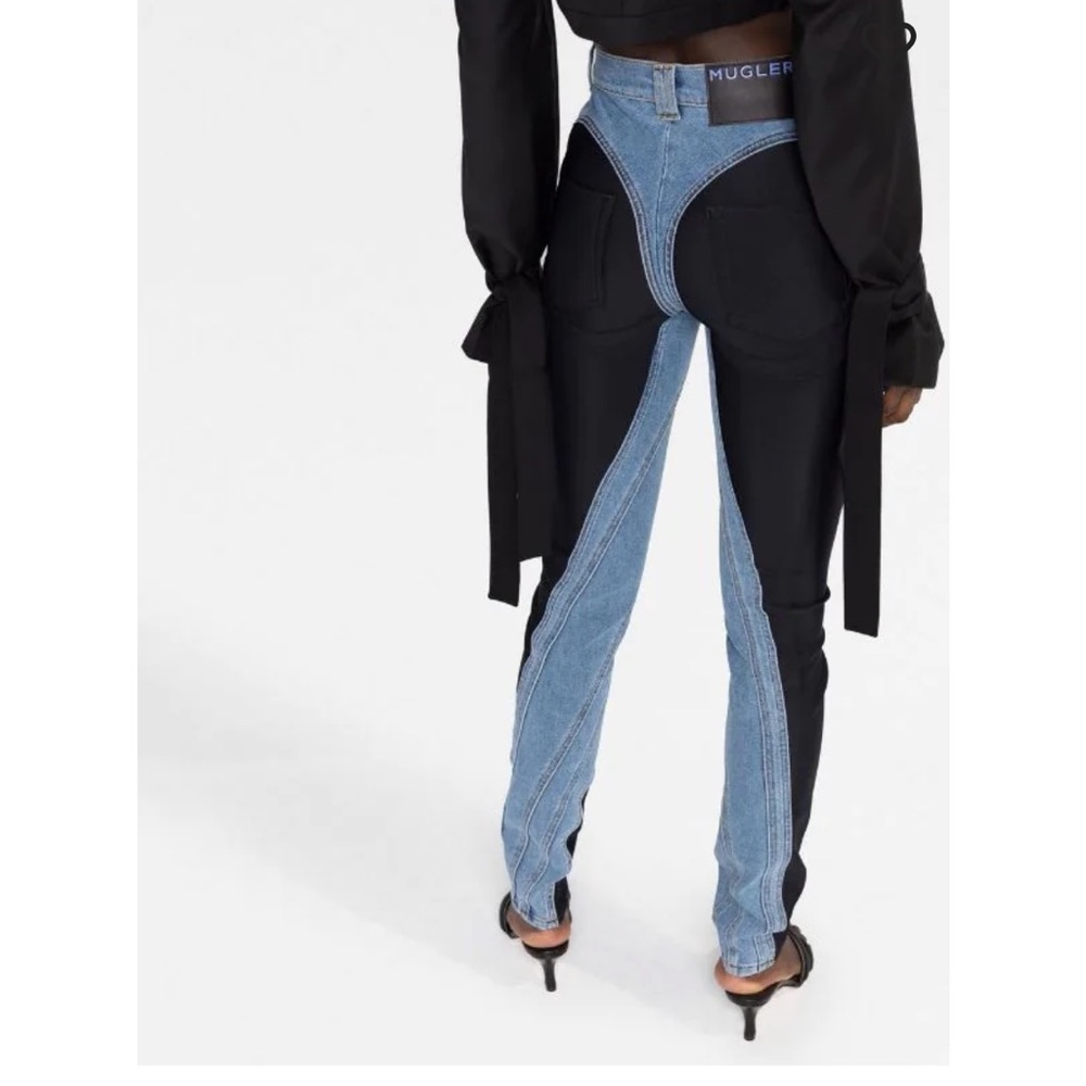 COPY - Mugler Twist High Panel Jeans